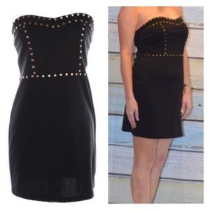 NWT Milk Bar Femme Studded Strapless Dress